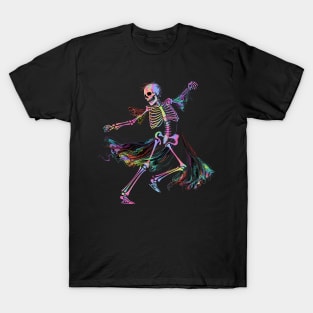 Dancing Skeleton: Art in Motion T-Shirt